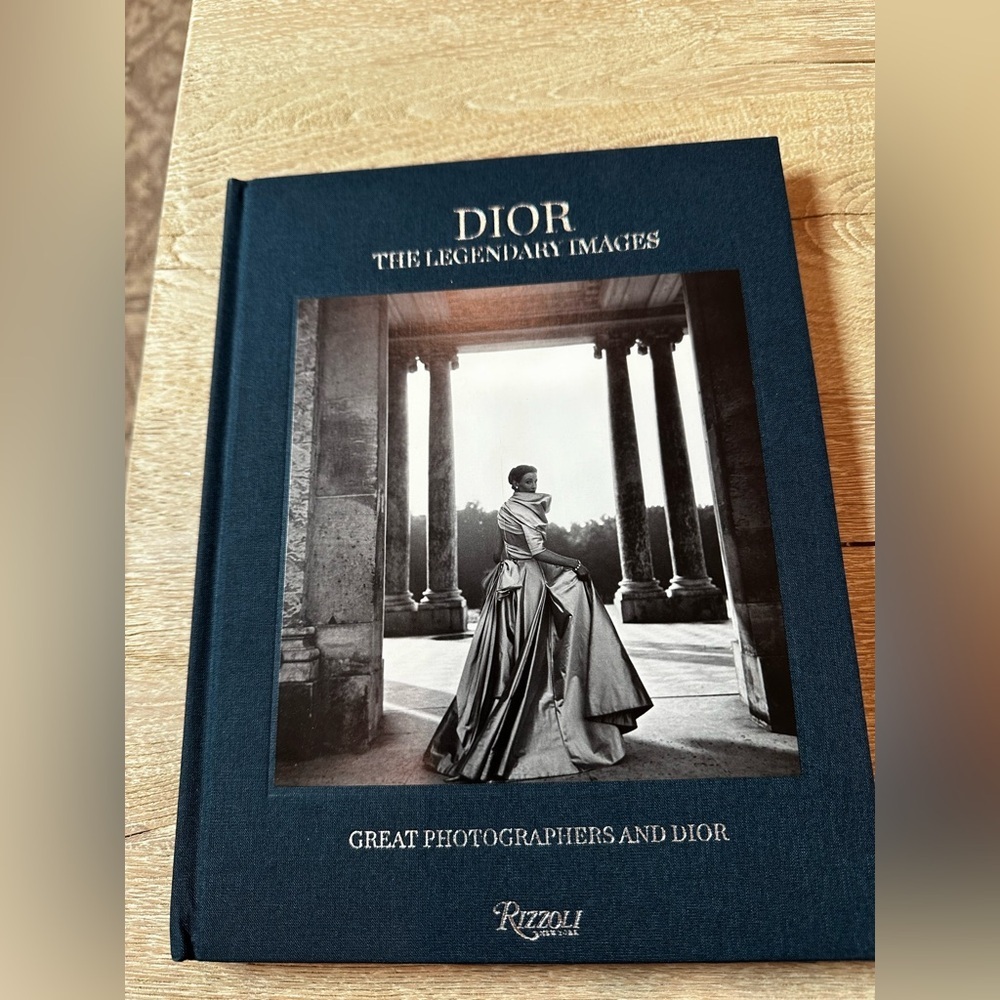 Dior The Legendary Images Book with Blue Cover